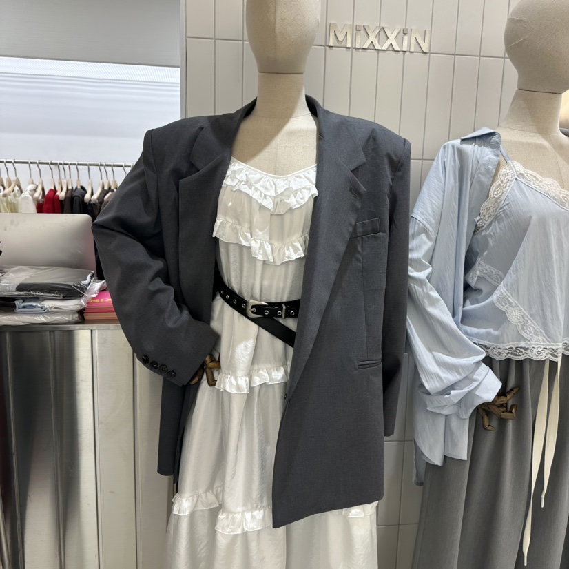 MIXXIN韓國直郵女裝新品休閑熱賣真品職業人氣時尚推薦夾克MIXXIN夾克