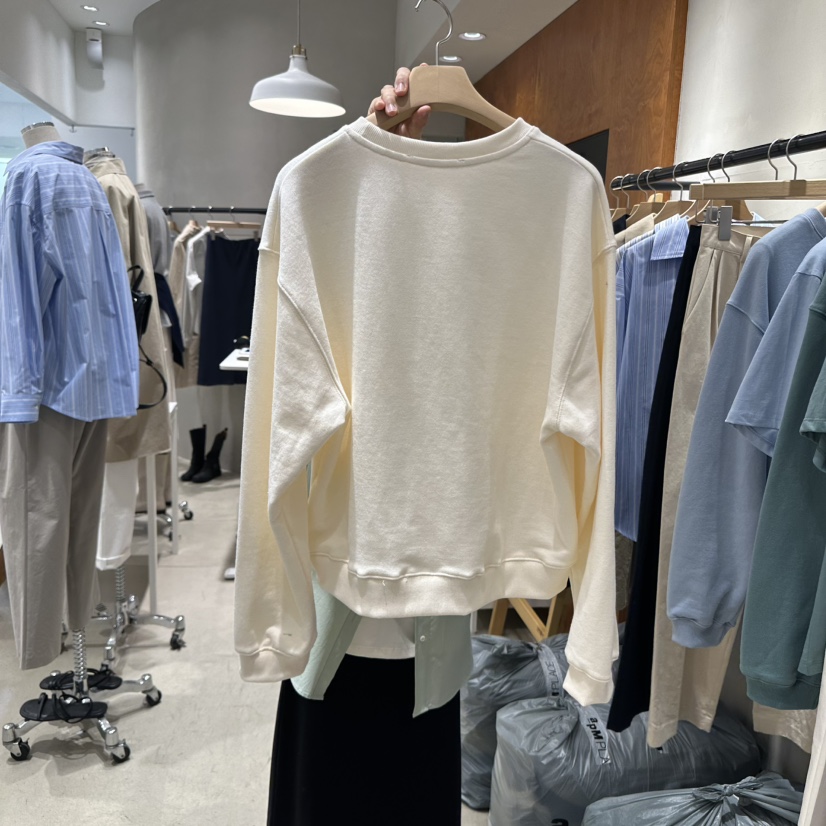 BOUTIQUE SEOUL-P韓國直郵女裝新款25春夏休閑推薦人氣衛衣But ton/BOUTIQUE SEOUL衛衣