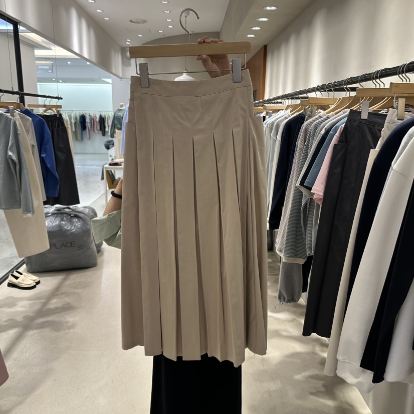 BOUTIQUE SEOUL-P韓國直郵東大門實拍女裝新品時尚熱賣長裙But ton/BOUTIQUE SEOUL長裙圖色2