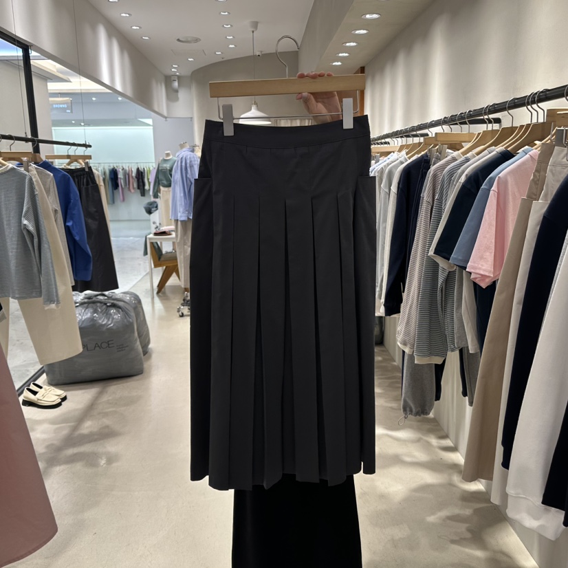 BOUTIQUE SEOUL-P韓國直郵東大門實拍女裝新品時尚熱賣長裙But ton/BOUTIQUE SEOUL長裙圖色3