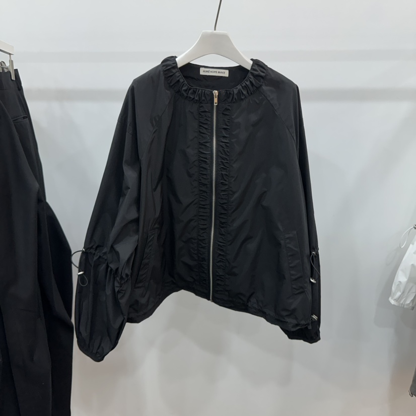 AIME HOPE MAKE直郵韓國代購女裝新品時尚職業人氣夾克蕾絲AIME HOPE MAKE夾克圖色2