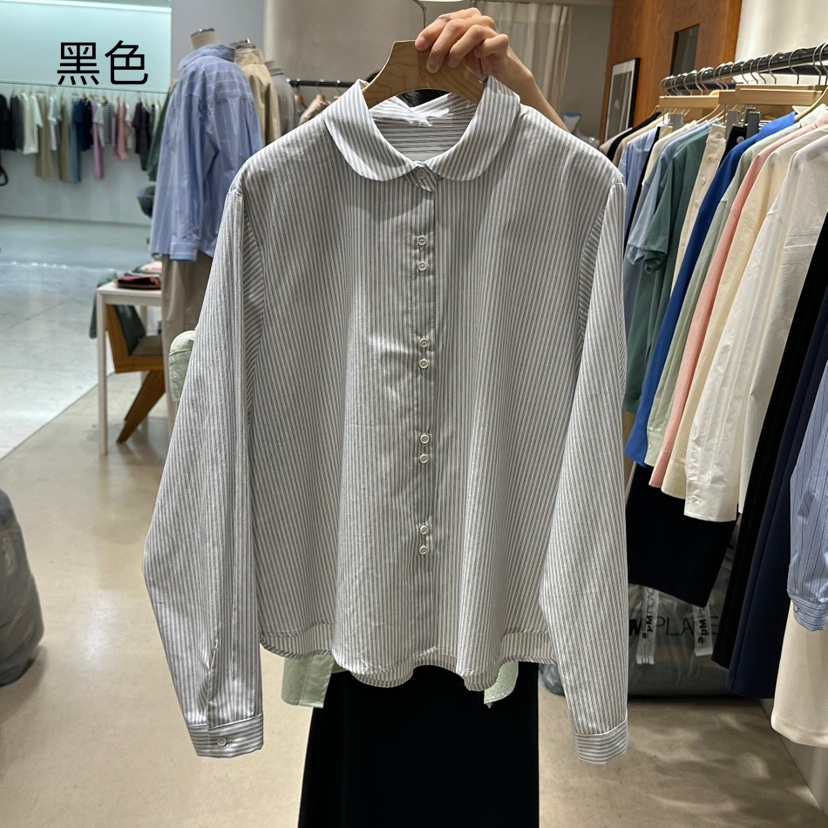 BOUTIQUE SEOUL-P韓國直郵東大門代購女裝新品職業襯衫蕾絲衫But ton/BOUTIQUE SEOUL襯衫/蕾絲衫