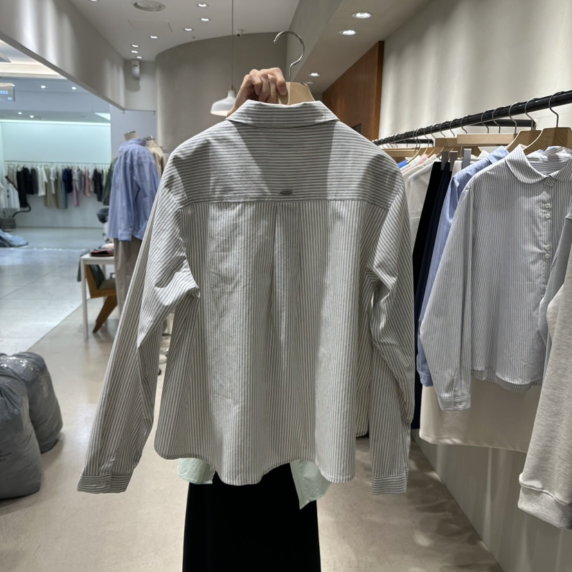 BOUTIQUE SEOUL-P韓國直郵東大門代購女裝新品職業襯衫蕾絲衫But ton/BOUTIQUE SEOUL襯衫/蕾絲衫