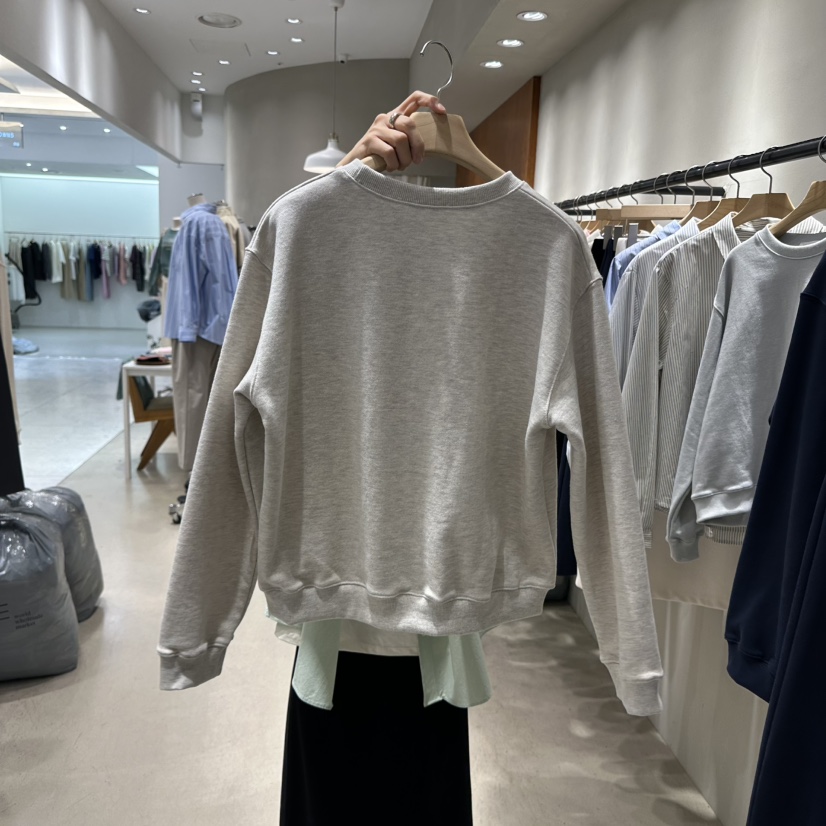 BOUTIQUE SEOUL-P韓國直郵東大門實拍女裝新品休閑熱賣衛衣But ton/BOUTIQUE SEOUL衛衣