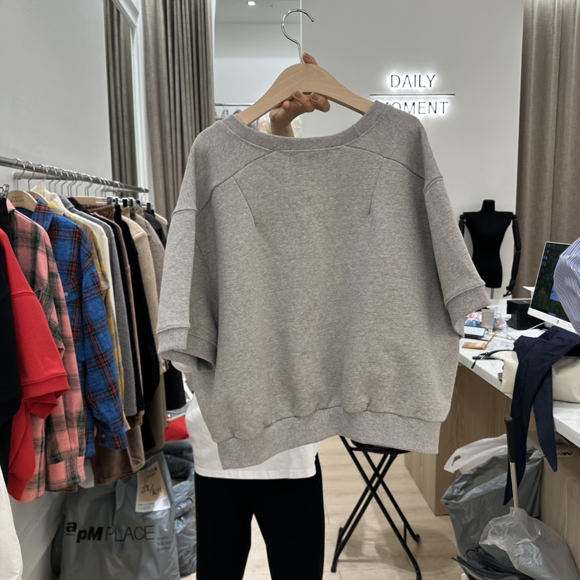DAILY MOMENT直郵韓國代購女裝新品真品休閑職業25春夏衛衣DAILY MOMENT衛衣