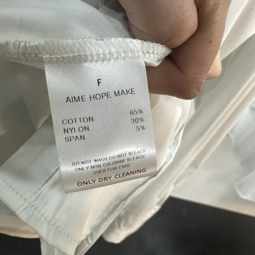 AIME HOPE MAKE直郵韓國代購女裝新款休閑職業襯衫蕾絲衫AIME HOPE MAKE襯衫/蕾絲衫