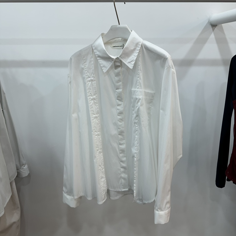 AIME HOPE MAKE直郵韓國代購女裝新款休閑職業襯衫蕾絲衫AIME HOPE MAKE襯衫/蕾絲衫圖色2