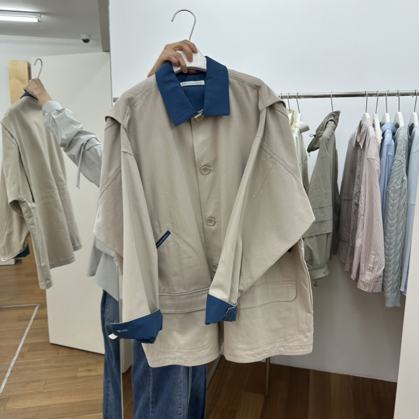 MYNAMEIS韓國直郵東大門實拍女裝新品25春夏時尚職業推薦夾克MYNAMEIS夾克圖色1