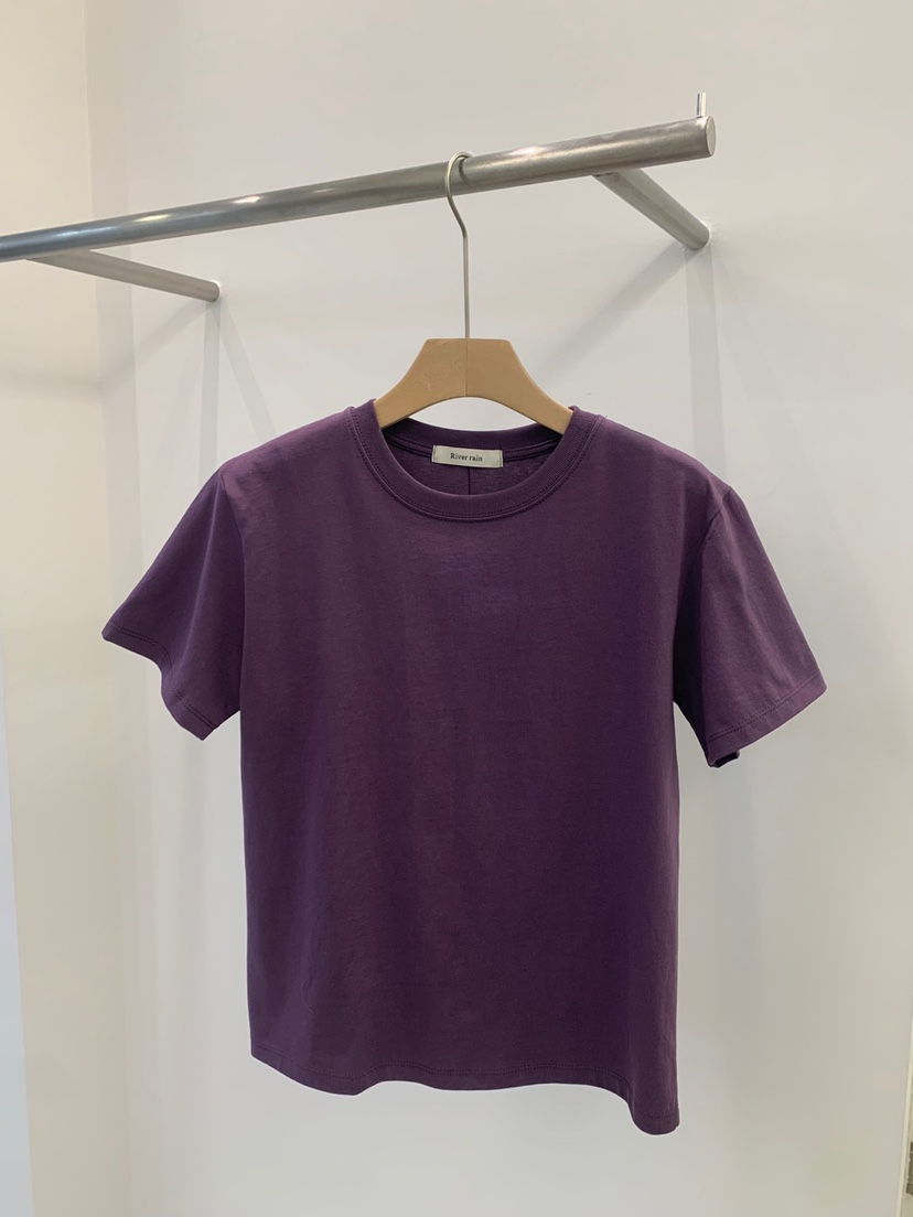 RIVER RAIN韓國直郵東大門代購女裝新款時尚推薦熱賣真品T恤RIVER RAINT恤圖色1