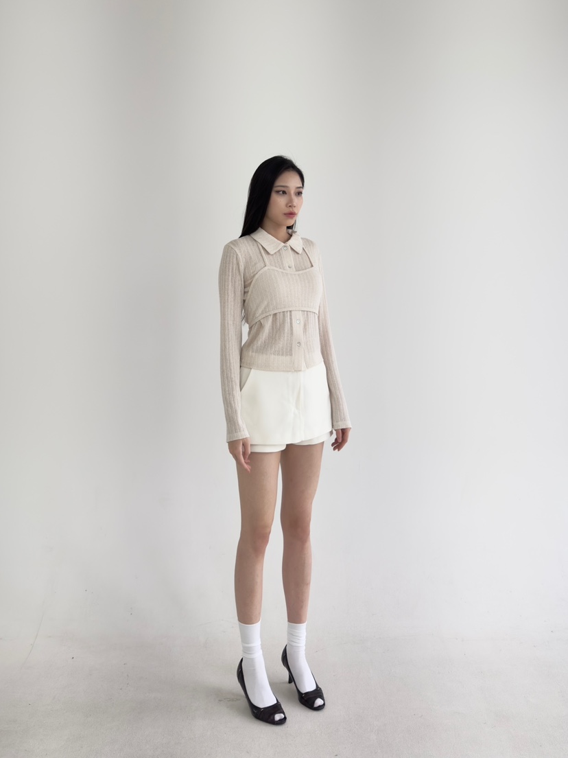 NOV7直郵韓國代購女裝新品推薦休閑真品職業人氣25春夏套裝the ebony eyes/NOV7套裝