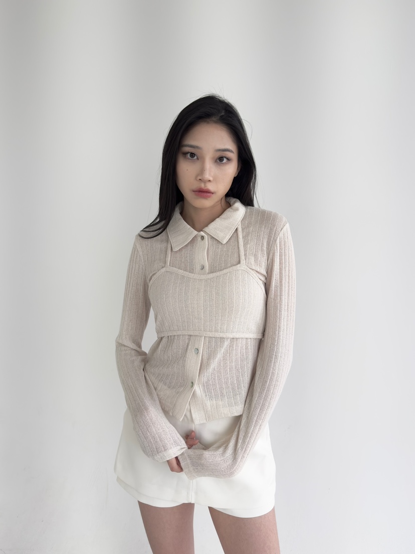 NOV7直郵韓國代購女裝新品推薦休閑真品職業人氣25春夏套裝the ebony eyes/NOV7套裝