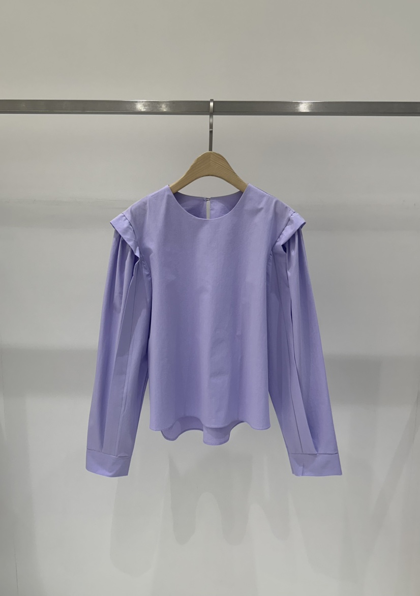 LUCIA韓國直郵東大門實拍女裝新品推薦時尚熱賣休閑襯衫蕾絲衫EPIC-S襯衫/蕾絲衫圖色1