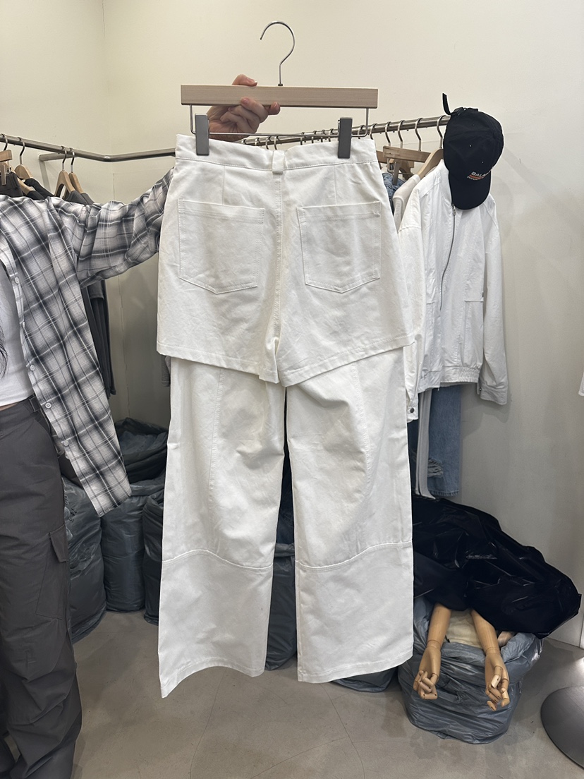 MONDAYMORING韓國直郵東大門實拍女裝新品熱賣休閑真品裙褲MONDAYMORING裙褲