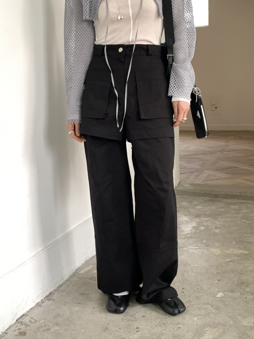 MONDAYMORING韓國直郵東大門實拍女裝新品熱賣休閑真品裙褲MONDAYMORING裙褲