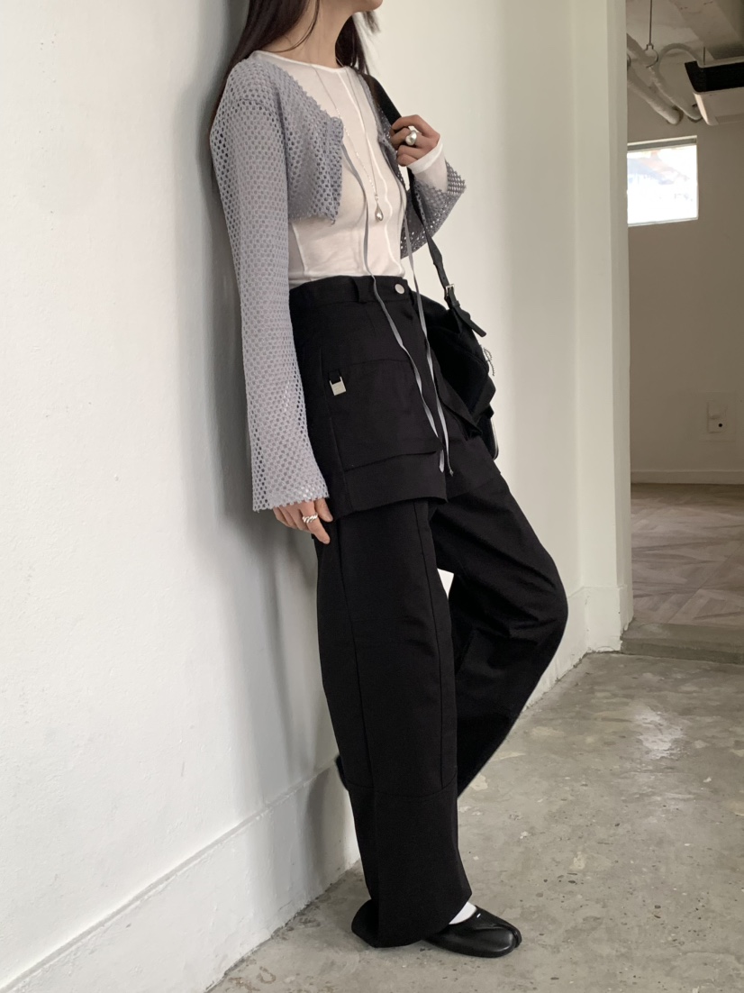 MONDAYMORING韓國直郵東大門實拍女裝新品熱賣休閑真品裙褲MONDAYMORING裙褲