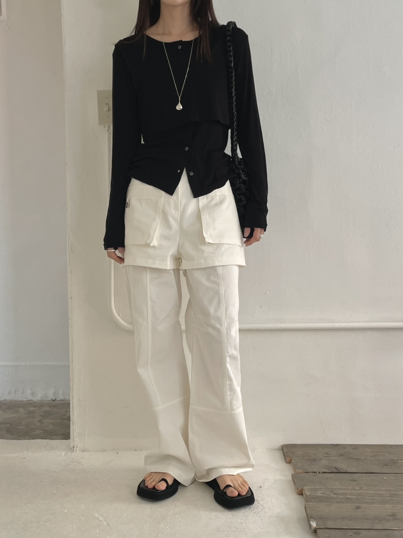 MONDAYMORING韓國直郵東大門實拍女裝新品熱賣休閑真品裙褲MONDAYMORING裙褲