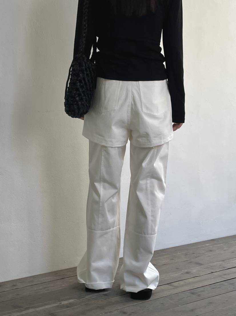 MONDAYMORING韓國直郵東大門實拍女裝新品熱賣休閑真品裙褲MONDAYMORING裙褲