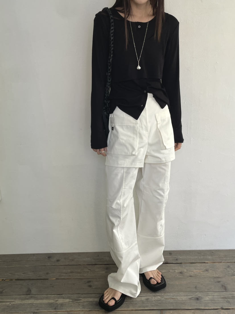 MONDAYMORING韓國直郵東大門實拍女裝新品熱賣休閑真品裙褲MONDAYMORING裙褲