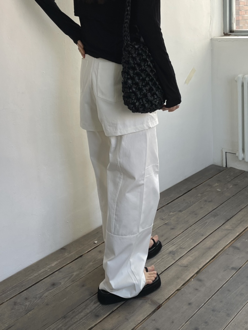 MONDAYMORING韓國直郵東大門實拍女裝新品熱賣休閑真品裙褲MONDAYMORING裙褲