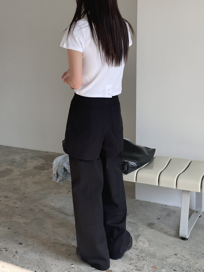 MONDAYMORING韓國直郵東大門實拍女裝新品熱賣休閑真品裙褲MONDAYMORING裙褲