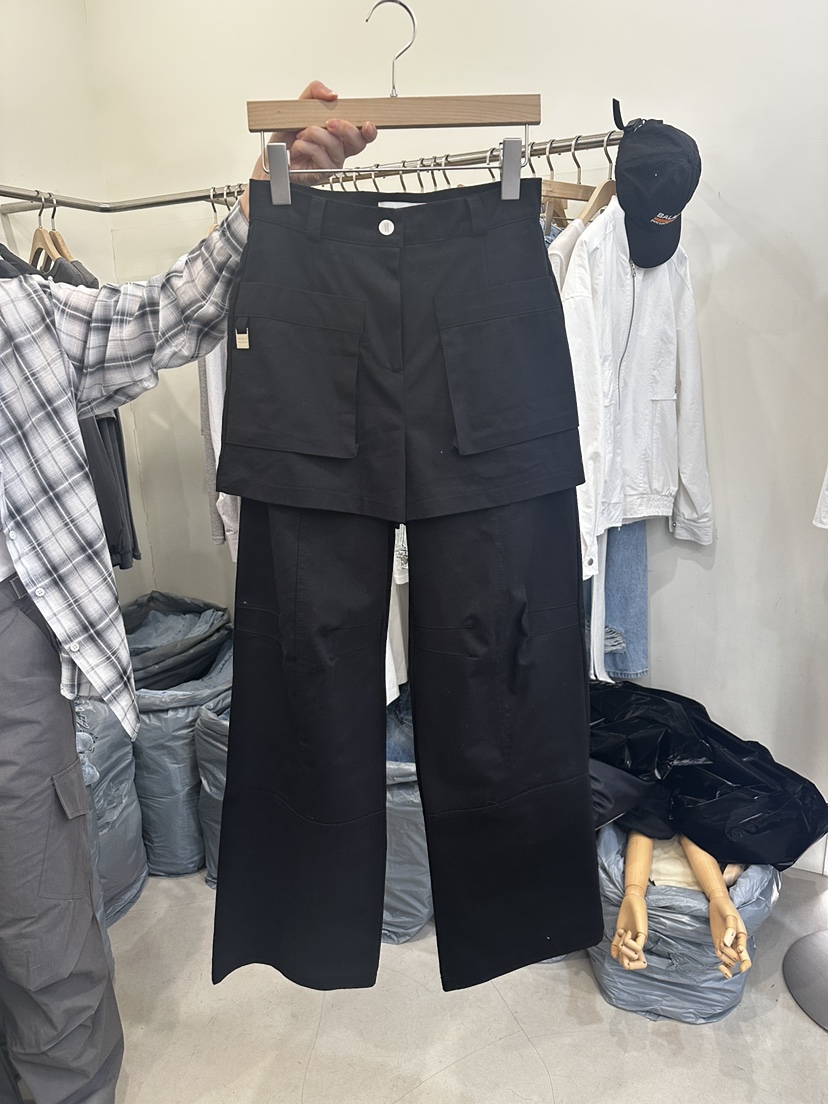 MONDAYMORING韓國直郵東大門實拍女裝新品熱賣休閑真品裙褲MONDAYMORING裙褲圖色2