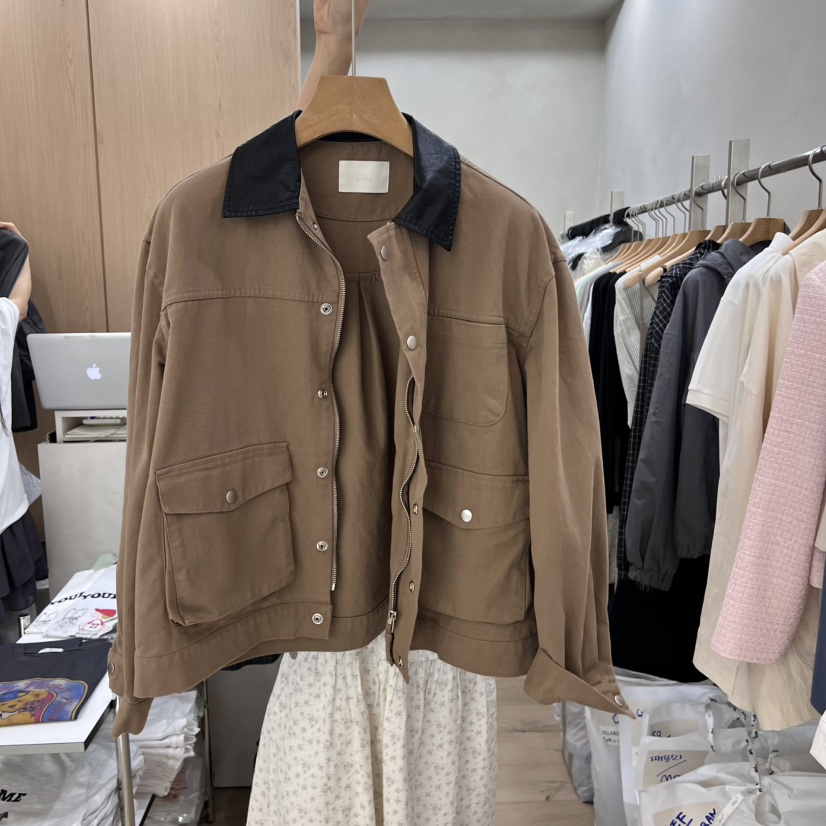 VILLABUTTON韓國直郵東大門代購女裝新品真品職業25春夏夾克VILLABUTTON夾克