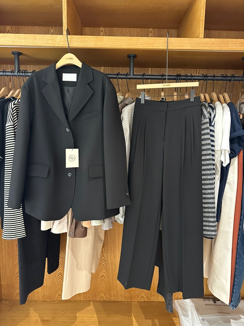 HI YANN直郵韓國代購女裝新品推薦真品25春夏人氣休閑夾克HI YANN夾克