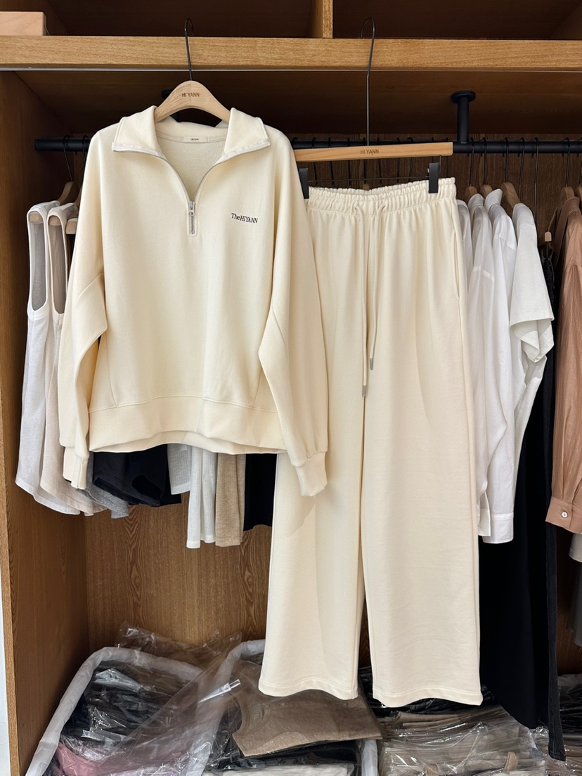 HI YANN直郵韓國代購女裝新品休閑熱賣真品25春夏衛衣拉鏈HI YANN衛衣