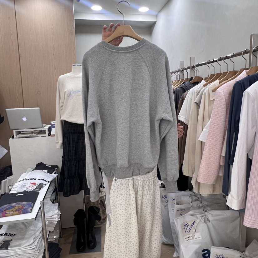 VILLABUTTON直郵韓國代購女裝新品職業人氣25春夏推薦真品衛衣VILLABUTTON衛衣