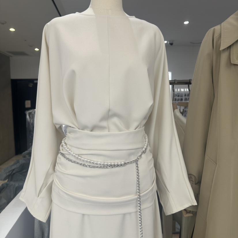 LEWIN韓國直郵東大門實拍女裝新品休閑熱賣25春夏襯衫蕾絲衫LEWIN襯衫/蕾絲衫