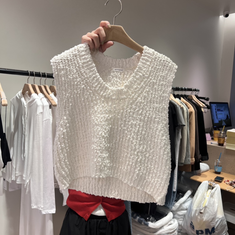 ORMORE韓國直郵東大門實拍女裝新品休閑真品人氣時尚吊帶背心ORMORE吊帶/背心