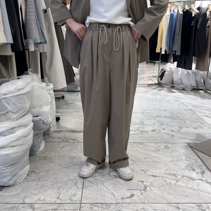 URBANE cloth韓國直郵東大門實拍女裝新款職業25春夏休閑褲URBANE cloth休閑褲