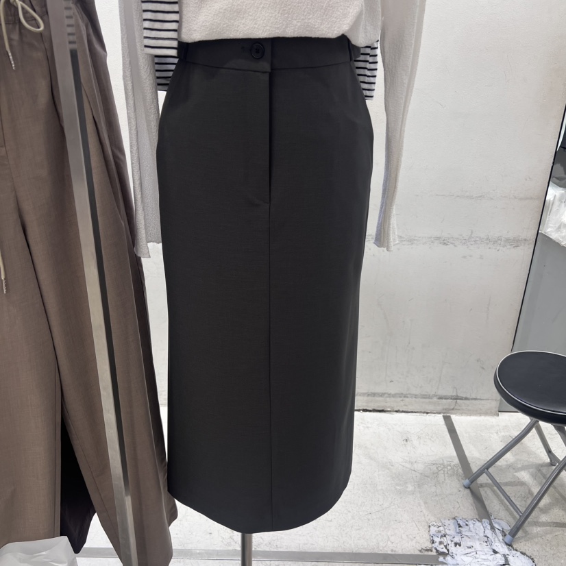 URBANE cloth直郵韓國代購女裝新品時尚休閑25春夏半身裙中短裙URBANE cloth半身裙/中短裙圖色2