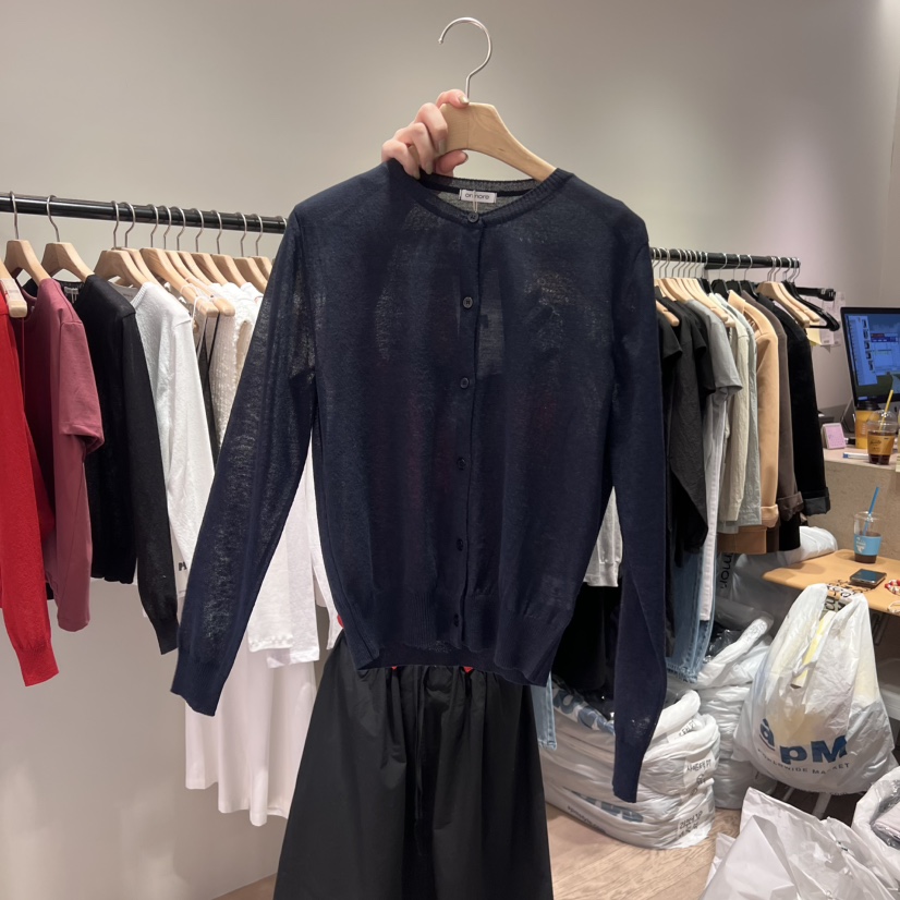 ORMORE直郵韓國代購女裝新品休閑25春夏推薦人氣時尚針織衫ORMORE針織衫圖色3
