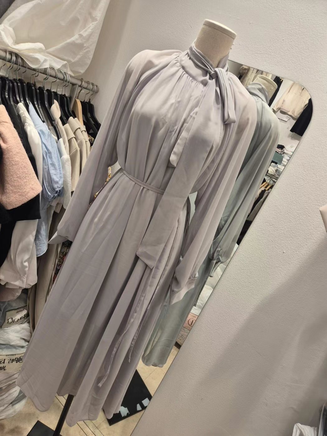 ETEMOY韓國直郵女裝新品時尚真品25春夏休閑職業人氣連衣裙LEHEIM連衣裙