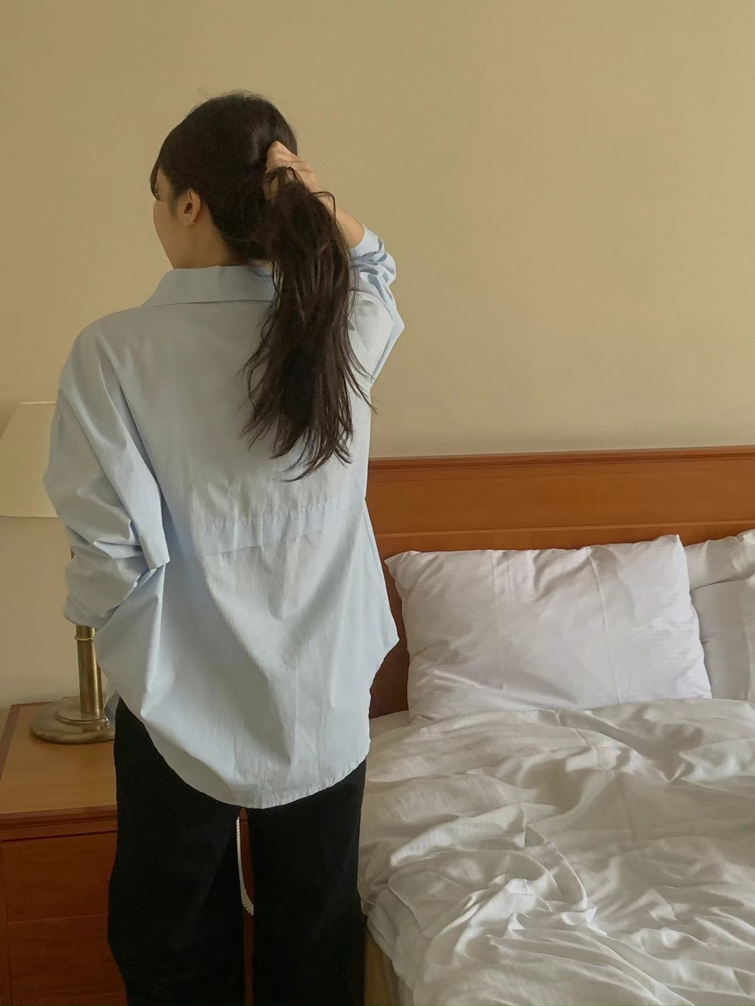 A.ME直郵韓國代購女裝新品人氣推薦休閑職業時尚襯衫蕾絲衫A.ME襯衫/蕾絲衫