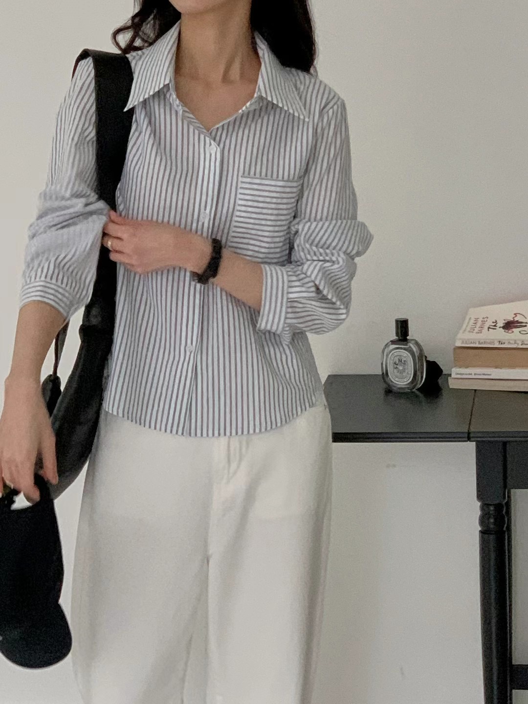 A.ME韓國直郵東大門代購女裝新品推薦熱賣時尚職業襯衫蕾絲衫A.ME襯衫/蕾絲衫圖色3