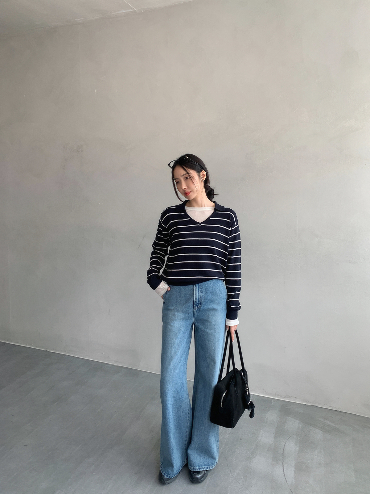 韓國直郵東大門代購女裝新品人氣推薦真品25春夏時尚針織衫針織衫