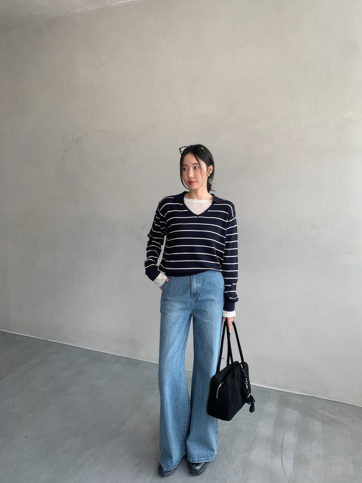 韓國直郵東大門代購女裝新品人氣推薦真品25春夏時尚針織衫針織衫