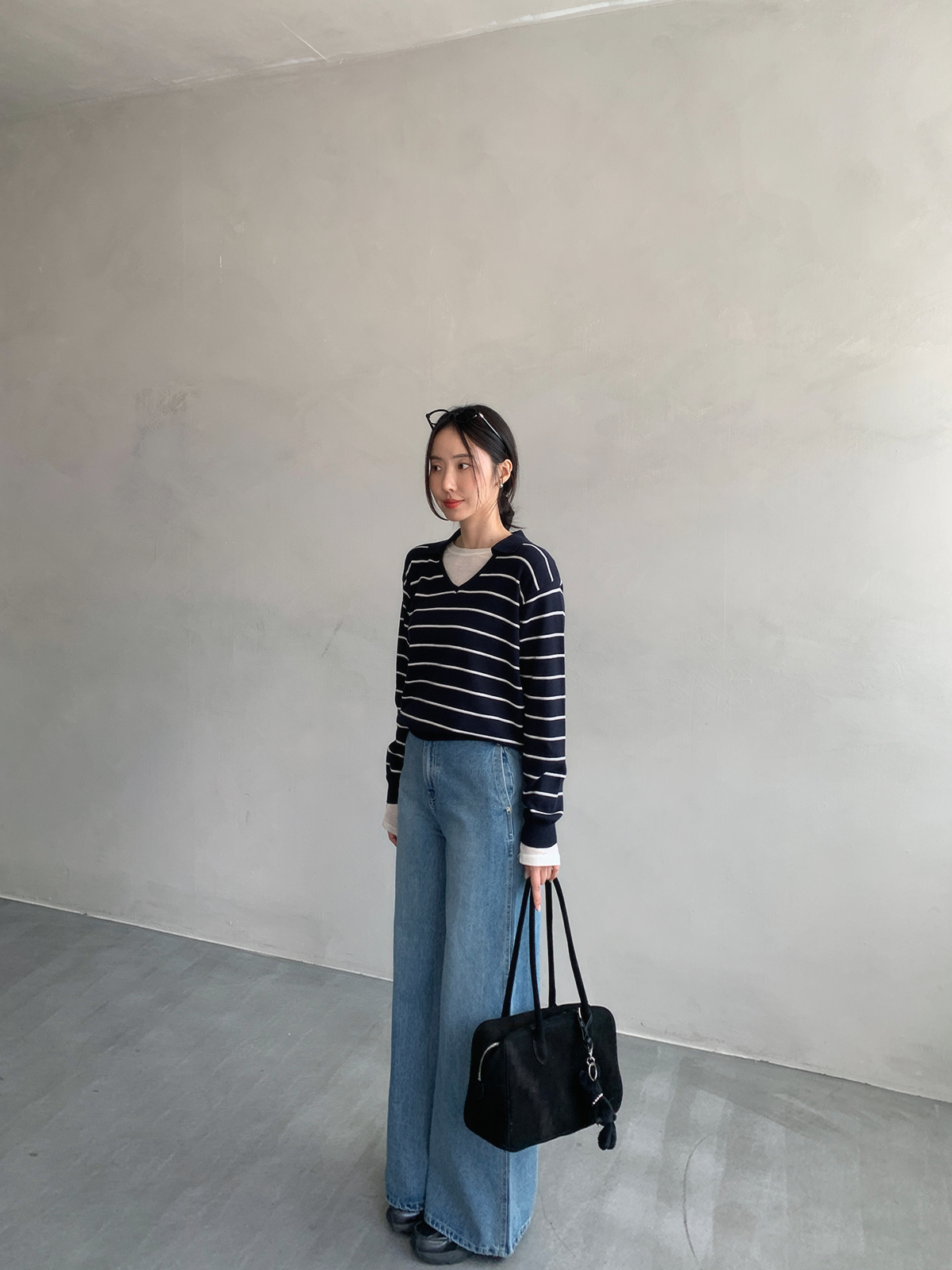 韓國直郵東大門代購女裝新品人氣推薦真品25春夏時尚針織衫針織衫
