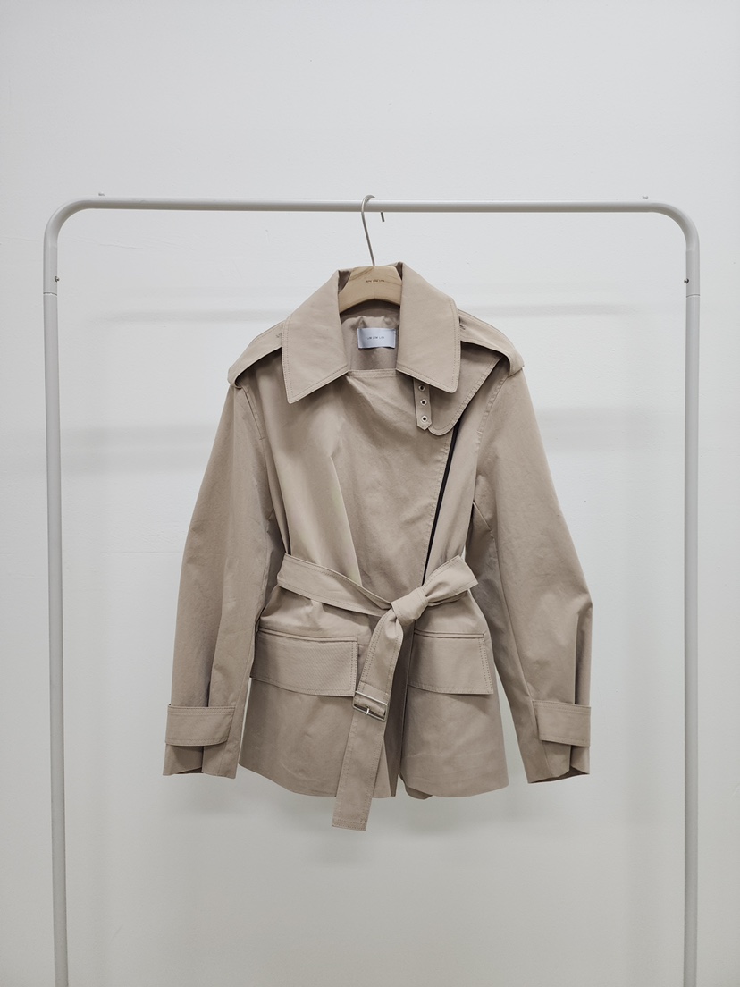 LIMLIMLIM韓國直郵女裝新品休閑推薦25春夏真品人氣夾克含腰帶LIM LIM LIM夾克