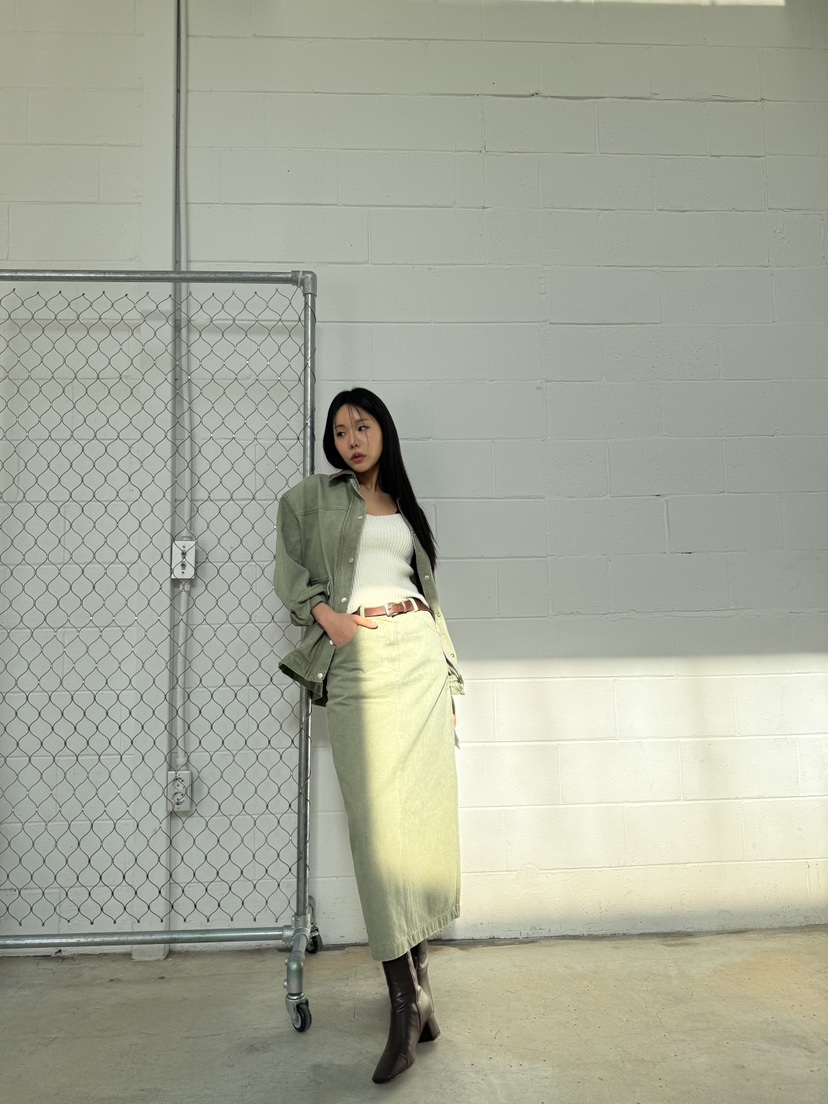 LIMLIMLIM直郵韓國代購女裝新款推薦人氣熱賣25春夏真品長裙LIM LIM LIM長裙圖色2