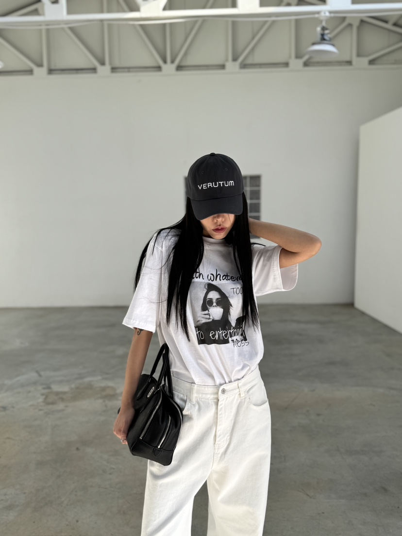 LIMLIMLIM韓國直郵女裝新品熱賣休閑人氣職業時尚推薦25春夏T恤LIM LIM LIMT恤