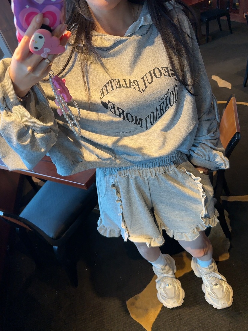 PALETTE-Q韓國直郵東大門實拍女裝新品職業人氣真品衛衣兜帽PALETTE衛衣
