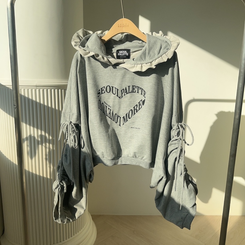 PALETTE-Q韓國直郵東大門實拍女裝新品職業人氣真品衛衣兜帽PALETTE衛衣