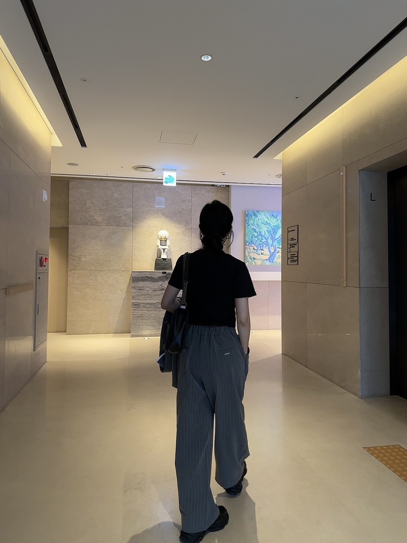 PALETTE-Q韓國直郵女裝新款熱賣休閑人氣職業真品25春夏T恤短款PALETTET恤