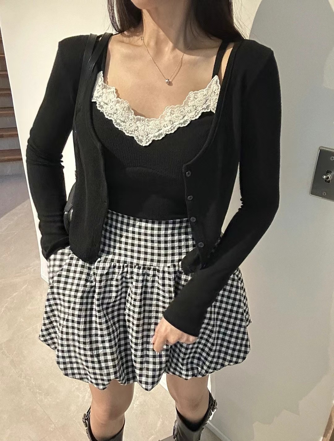 BLACK LINE韓國直郵女裝新品職業人氣25春夏推薦熱賣休閑套裝BLACK LINE套裝