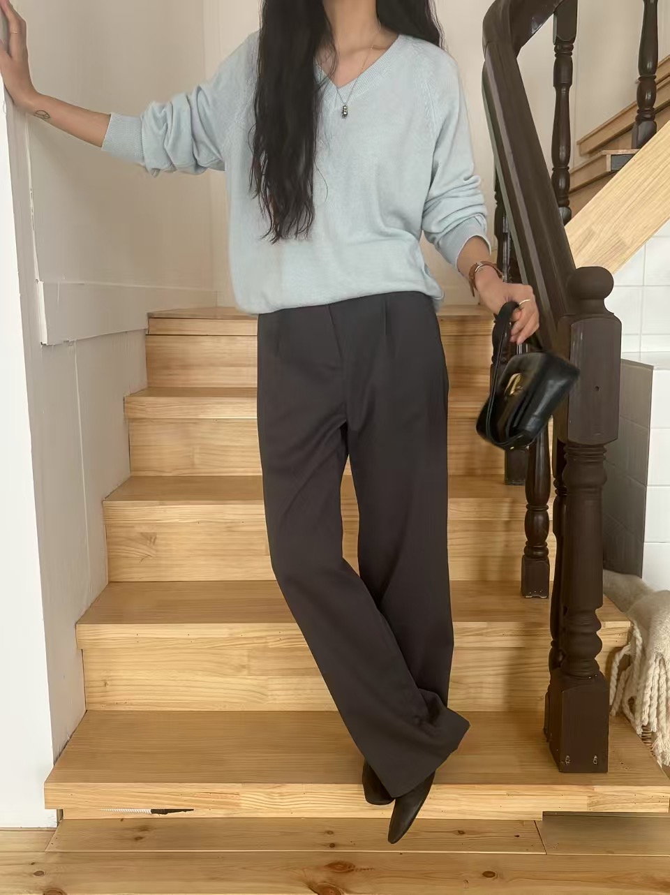 FEVER韓國直郵女裝新款推薦人氣時尚職業25春夏熱賣正裝褲西褲FEVER正裝褲/西褲