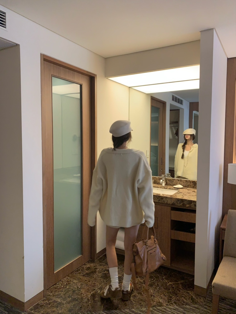 VIRKIN韓國直郵女裝新品熱賣推薦25春夏時尚真品休閑針織衫VIRKIN針織衫