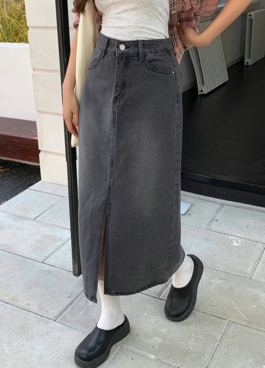 ETEMOY韓國直郵東大門代購女裝新品25春夏時尚推薦熱賣長裙LEHEIM長裙